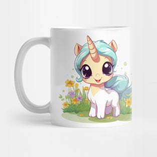 Yellow Unicorn Mug